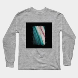 Cubic Turquoise Long Sleeve T-Shirt